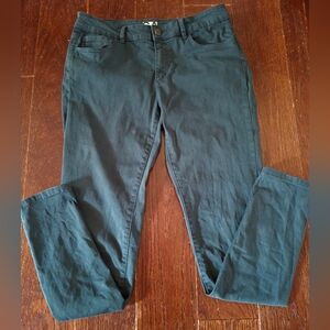 Garage Dark Green Skinny Jeans